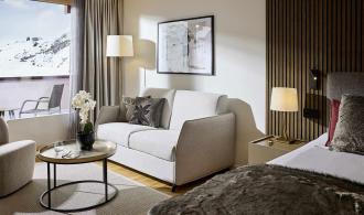 Alpenrose Zürs Double Room Deluxe Wohnen