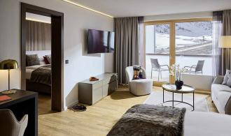 Alpenrose Zürs Suite Classic Ausblick