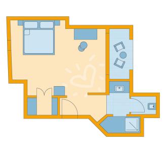 Zimmerskizze Pamfilya Double Room Classic