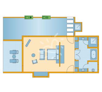 Zimmerskizze Khao Lak Pool Villa Classic