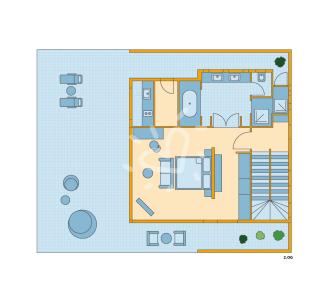 Zimmerskizze Khao Lak Three Bedroom Pool Villa Deluxe 2.OG