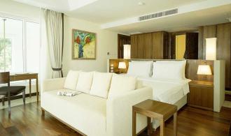 Khao Lak Three Bedroom Pool Villa Deluxe Schlafen