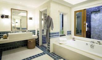 Khao Lak Two Bedroom Pool Villa Deluxe Ocean Front Badezimmer