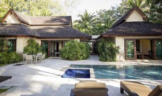 Khao Lak Two Bedroom Pool Villa Deluxe Ocean Front Pool Terrasse