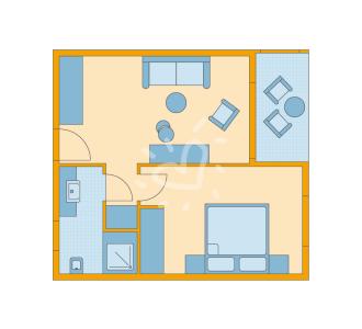 Zimmerskizze TML Cala Pada Family Room Economy