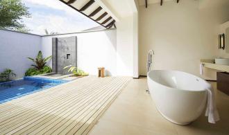 Noonu Beach Villa Private Pool Terrasse Pool