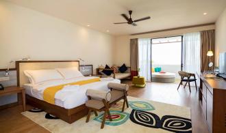 Noonu Single with Child Double Room Classic Sea View Schlafen