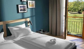 Fleesensee Double Room Classic Schlafzimmer