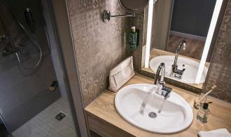 Fleesensee Double Room Classic Badezimmer