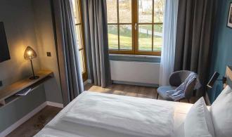 Fleesensee Family Room Classic Bunk Beds Schlafzimmer