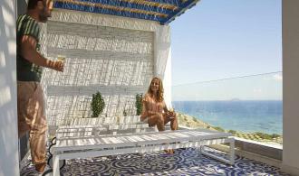 Daidalos Suite Superior Sea View Balkon