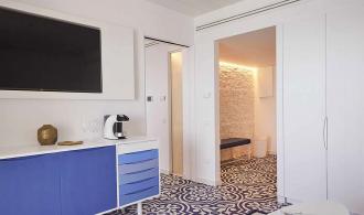 Daidalos Suite Superior Sea View Flur