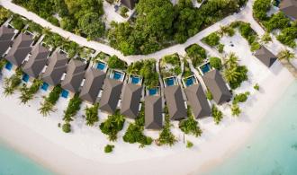 Noonu Villa Economy Außenansicht