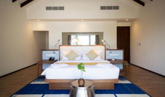 Noonu Villa Economy Schlafzimmer