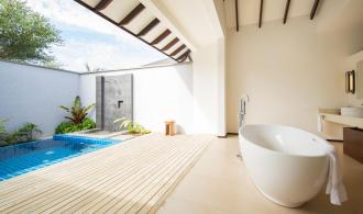 Noonu Villa Economy Badezimmer