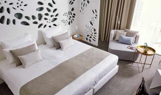 Double Room Superior Torre Partial Sea View Schlafzimmer