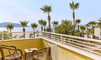 Bodrum Double Room Sea View Balkon