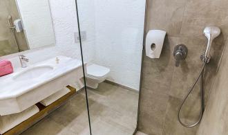 Bodrum Suite Sea View Badezimmer