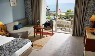 Africana Double Room Superior Sea View Schlafzimmer