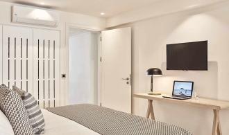 Marmari Palace Family Suite Schlafzimmer