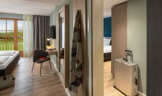 Fleesensee Family Double Room Classic Connecting Door Verbindungstür