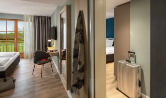 Fleesensee Family Double Room Superior Connecting Door Verbindungstür