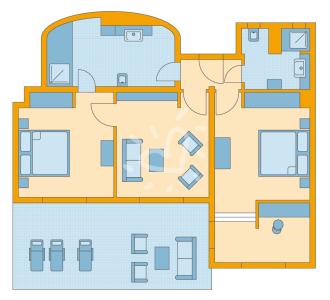 Zimmerskizze Esquinzo Playa Suite Classic Sea View