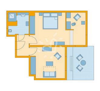 Zimmerskizze Esquinzo Playa Junior Suite Classic Sea View
