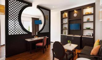 Nam Hoi An Superior Junior Suite Sea View Wohnbereich