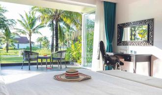 Nam Hoi An Deluxe Double Room Garden View Type 2 Ausblick