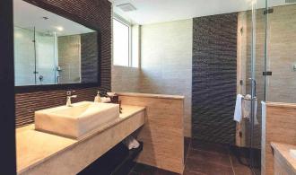 Nam Hoi An Deluxe Double Room Garden View Type 2 Badezimmer