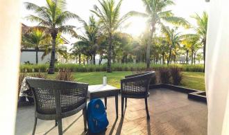 Nam Hoi An Deluxe Junior Suite Garden View Terrasse