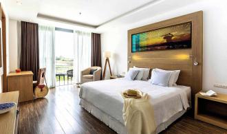 Nam Hoi An Economy Double Room Schlafzimmer