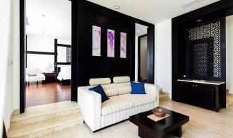 Wohnbereich mit Sofa