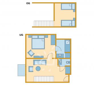 Familienzimmer Schlanitzen Alm mit Mansarde