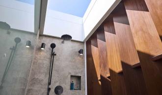 Maldives Exclusive Reef Water Villa Pool Dusche