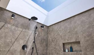 Maldives Funamadua One Bedroom Water Villa Pool Dusche