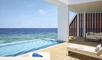 Maldives Funamadua One Bedroom Water Villa Pool Privatpool