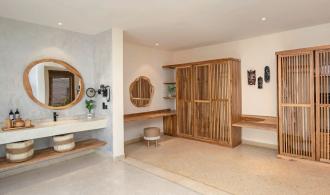 Zanzibar Swim-up Juniorsuite Superior Badezimmer