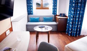 Robinson Fieberbrunn Double Room Superior Schlafsofa