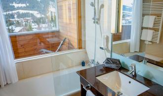 Robinson Fieberbrunn Double Room Superior Badezimmer