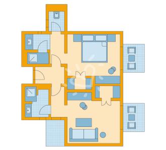 Zimmerskizze Camyuva Suite Superior