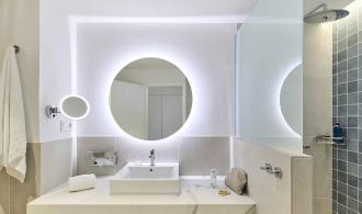 Cala Serena Double Room Superior Badezimmer renoviert
