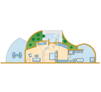 Zimmerskizze Maldives Beach Villa Classic Sea View