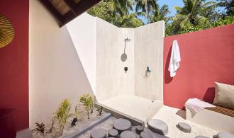 Maldives Beach Villa Classic Sea View Badezimmer