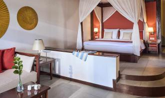 Maldives Beach Villa Classic Sea View Schlafzimmer