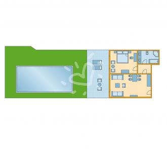 Residence Suite Zimmerskizze