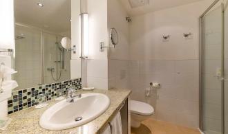 Landskron Single Room Classic Lake View Badezimmer