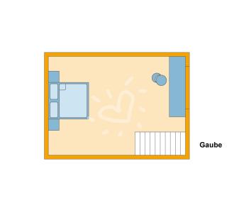 Zimmerskizze Landskron Family Room Classic Lake View Gaube