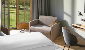 Fleesensee Double Room Superior Schlafzimmer